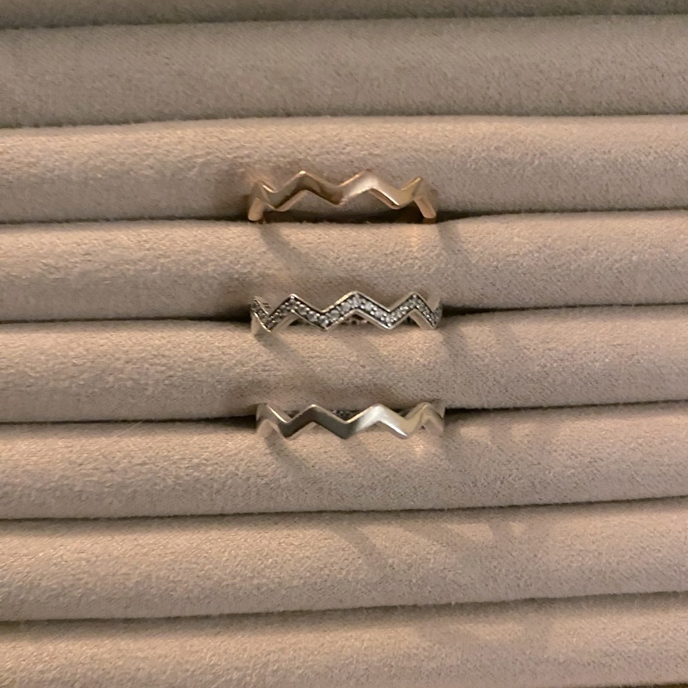 Pandora Zigzag 3 Piece Set